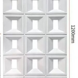 Фон из пластиковой стали и кирпича