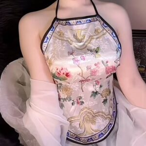 Женская пижама с антикварным принтом