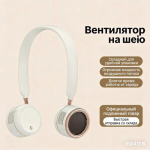 Вентилятор Хальтернек Портативный вентилятор Халтернек Складной вентилятор USB-зарядка Маленький вентилятор