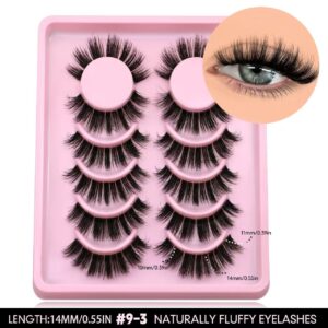 Искусственные ресницы C-образной формы