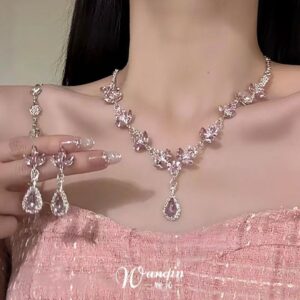 Бурандай Ретро Розовый Кулон