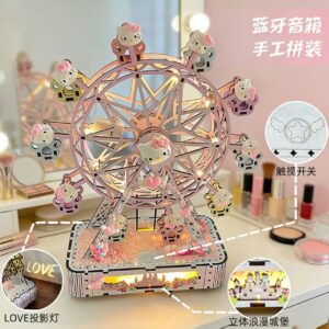 Беспроводная музыкальная шкатулка-карусель